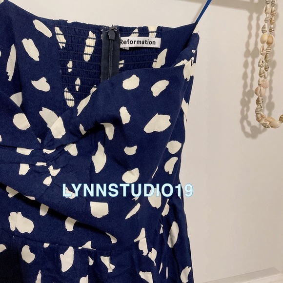 Reformation Aymeline Dress Splatter - Picture 5 of 5